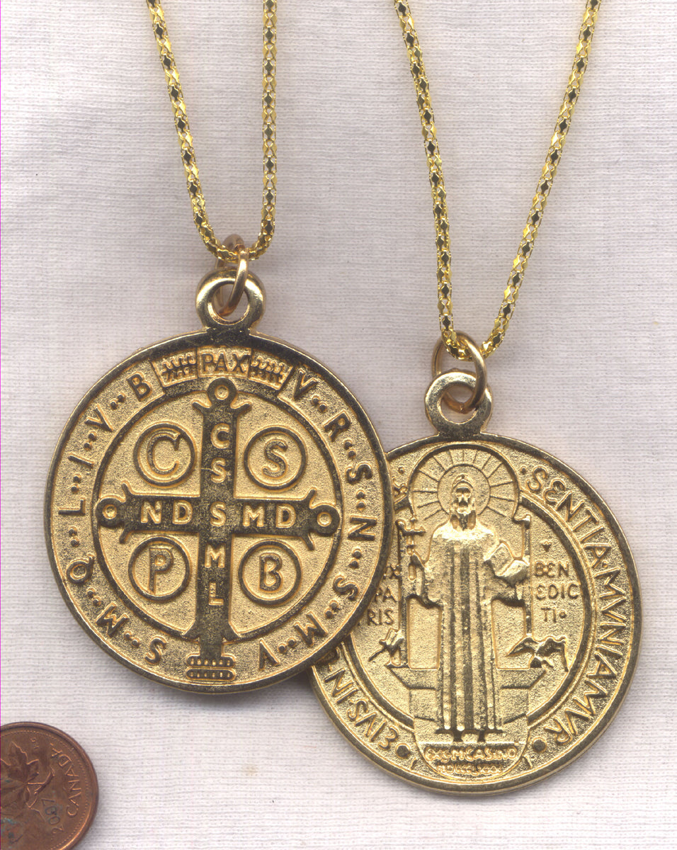 Lot of 10 St. Benedict Medals for around your home *inexpensive*