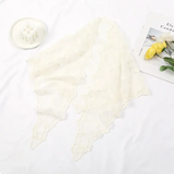Chapel Veil White Woven Lace long style VE21