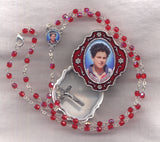 Carlo Acutis Memorial Rosary and Decorative Box set