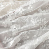 Chapel Veil White Woven Lace VE09