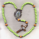Brigittine Cord Rosary Our Lady of Grace St Benedict Medal crucifix BR02