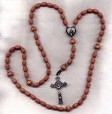 Brigittine Cord Rosary Our Lady of Grace with St Benedict Medal crucifix BR12