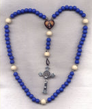 Brigittine Cord Rosary Mother of Sorrows Holy Face St Benedict Medal crucifix BR22