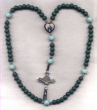 Brigittine Cord Rosary Our Lady of Grace St Benedict Medal crucifix BR24