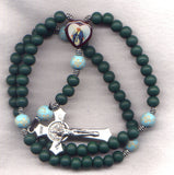 Brigittine Cord Rosary Our Lady of Grace St Benedict Medal crucifix BR24