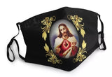 Sacred Heart of Jesus Washable Face Mask MK10