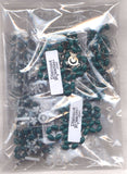 Bulk Buy Green Acrylic Ultralink Rosaries 5 per package BULK21