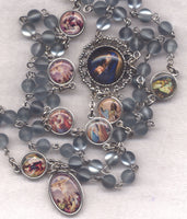 7 Sorrows Servite Rosary Our Lady of Seven Sorrows polaris beads color medals 7S23