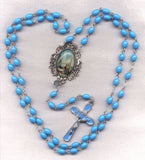 Brigittine Rosary Our Lady of Fatima  sky blue BR70