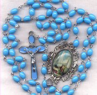 Brigittine Rosary Our Lady of Fatima  sky blue BR70