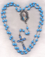 Immaculate Heart of Mary Blue One Decade Pocket Rosary PKT49