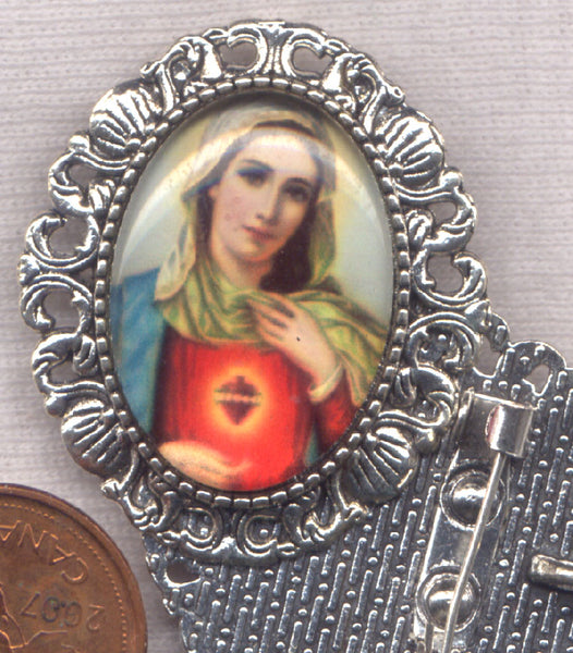 Immaculate Heart of Mary Brooch each BRCH04X