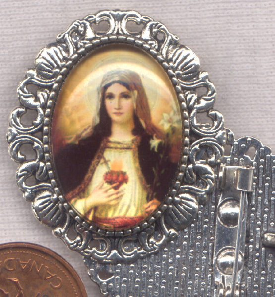 Immaculate Heart of Mary Brooch each BRCH04Y