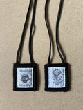 Deluxe Servite Black Wool Scapular package of 10