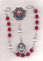 St Philomena Powerful With God Novena Beads  CH02