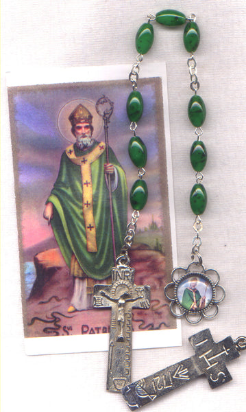 7 Minute Chaplet St Patrick Novena Beads Patron of Conversions CH10