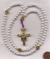 Jesus Beads Chotki Russian Greek Byzantine Prayer Beads pearl H