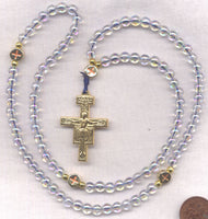Jesus Beads Chotki Russian Greek Byzantine Prayer Beads crystal AB J