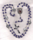 Francisco Marto Fatima Seer Brigittine Rosary with Leaflet FanC13