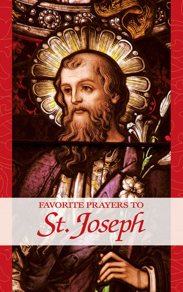 Favourite Prayers To St Joseph Booklet Large Print