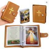 Holy Card Prayer Card Wallet snap closure