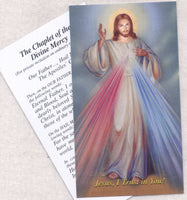 Divine Mercy Chaplet prayer card 5/pkg IT302