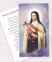 St Theresa of Lisieux Little Child prayer card 5/pkg IT304