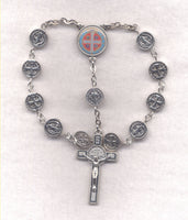 St Benedict Medal One Decade Pocket Rosary PKT49