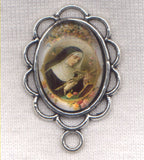 St Rita of Cascia - Saint of the Impossible book and rosary Combo08