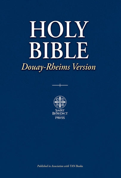 The Holy Bible Douay Rheims version book not booklet