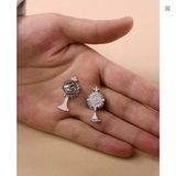 Blessed Sacrament Pin silver white each BRCH06S