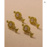Blessed Sacrament Pin gold white each BRCH06G