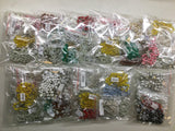 Bulk Buy Random Assorted Metal Link Rosaries 4 per package