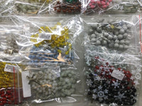 Bulk Buy Random Assorted Metal Link Rosaries 4 per package