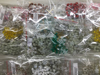 Bulk Buy Random Assorted Metal Link Rosaries 4 per package