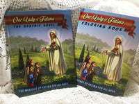 Our Lady of Fatima Graphic Novel plus BONUS coloring book set not booklet