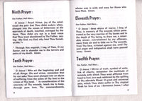 The Fifteen Prayers of St Bridget 1 year prayers booklet each