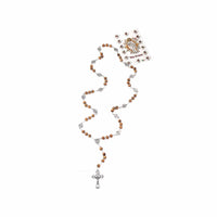 Stations of the Cross Chaplet olive wood beads STN08