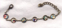 Colour Pictures Small Bronze Chain Bracelet BR029