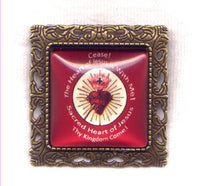 Sacred Heart of Jesus Badge Brooch each BRCH06