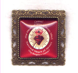 Sacred Heart of Jesus Badge Brooch each BRCH06B