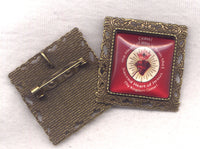 Sacred Heart of Jesus Badge Brooch each BRCH06B