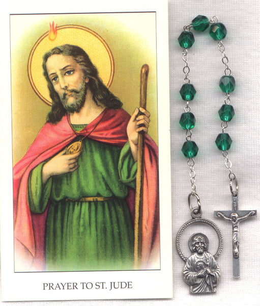 7 Minute Chaplet St Jude Novena Beads Patron of Impossible Causes CH09