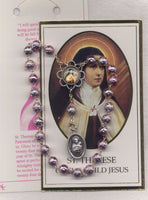 St Theresa the Little Flower Novena Beads  CH07B
