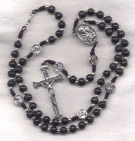 St Anthony Cord Rosary Necklace NCK04A