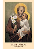 Memorare to St Joseph prayer card 12/pkg IT131