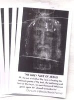 Holy Face of Jesus tri-fold leaflet 12/pkg IT144