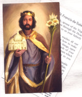 St Joseph Protector of the Church prayer cards 12/pkg IT73