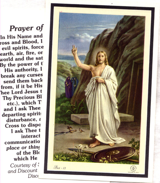 Exorcism Prayer of Command prayer cards 12/pkg IT89