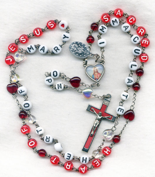 Sacred Heart Immaculate Heart Message Rosary M01